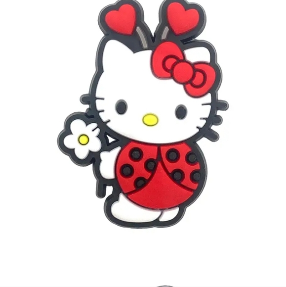 New set of 25 Hello kitty cat Croc Charms jibbitz. MANY other themes av… - Picture 2 of 5